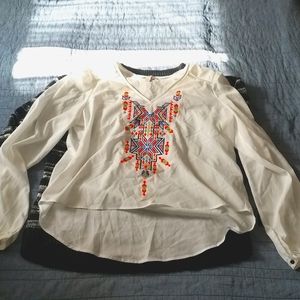 Bohemian Hippie Love Flowy Shirt